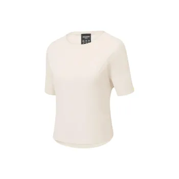 Skechers Drop Shoulder Sleeve T Shirt Women's Gardenia/01B4