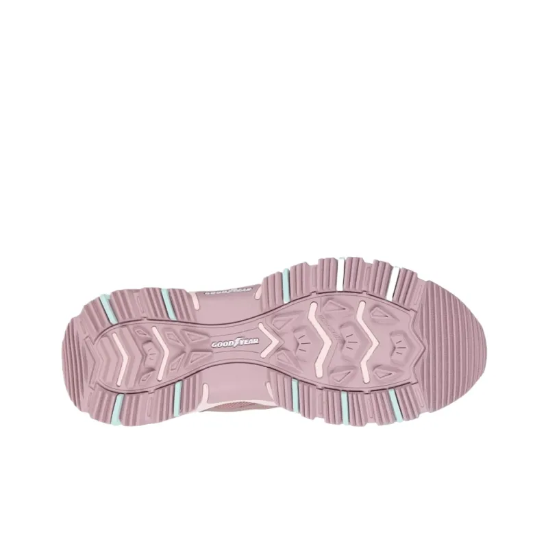 Skechers Low Top Hiking Shoes Women's Pink Brown-4