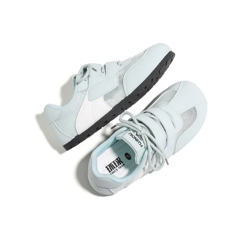 HUANQIU Lightweight Breathable Height Increasing Low Top Skateboard Shoes Women's-4