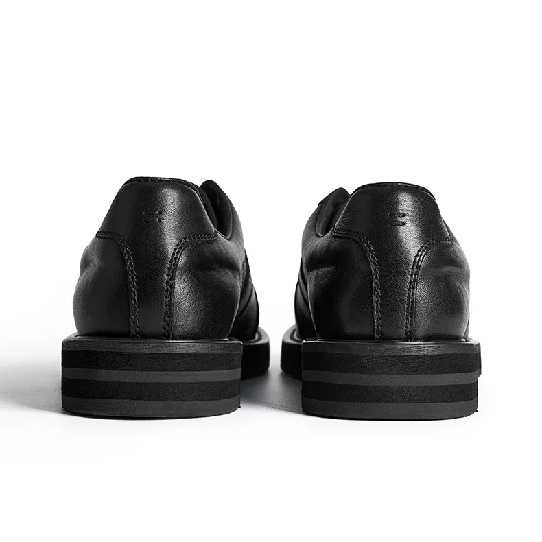 PIPG Men's Casual Shoes Men Low Top Black-3