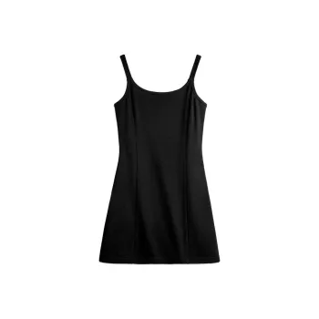 MADEN Slip Dresses Women's Black