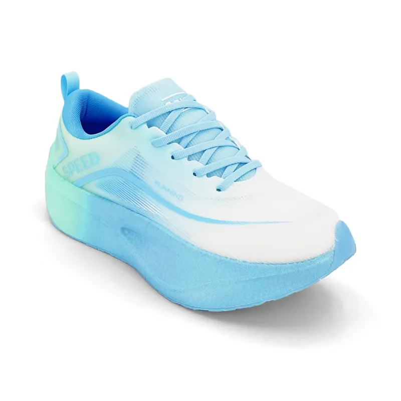 Sauz Running Shoes Unisex Low Top White/Green/-2