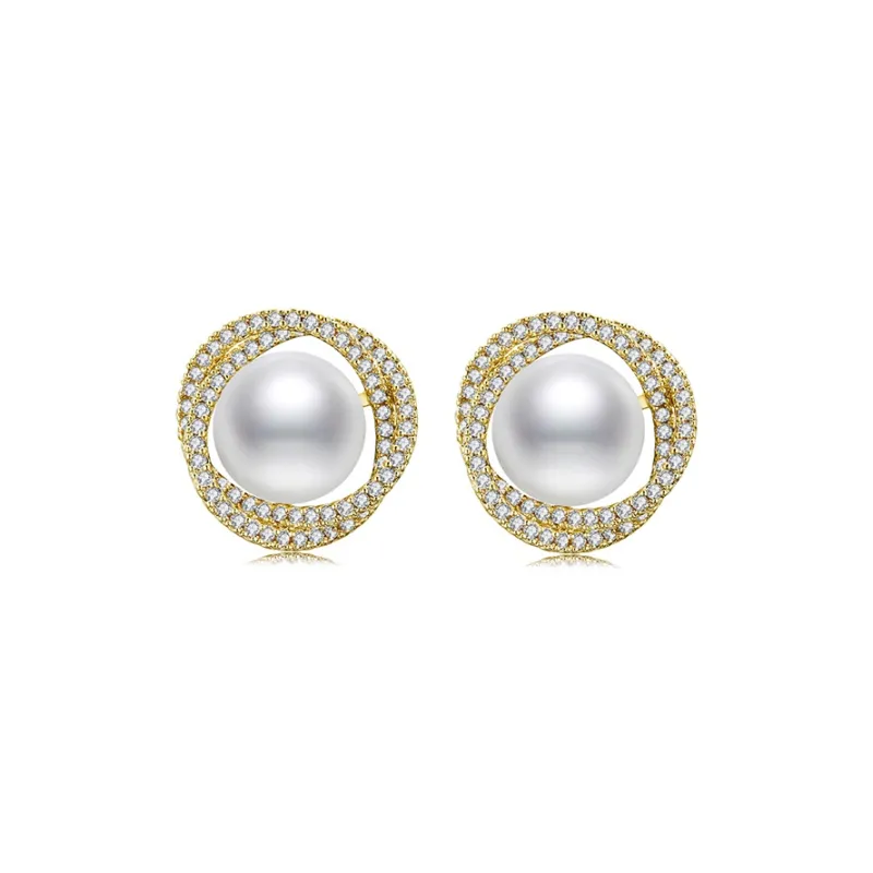 UNG Pearl Earrings Women's-0