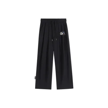 HIPANDA Casual Pants Unisex Black
