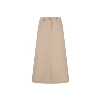 Tommy Hilfiger Casual Long Skirt Women's Khaki