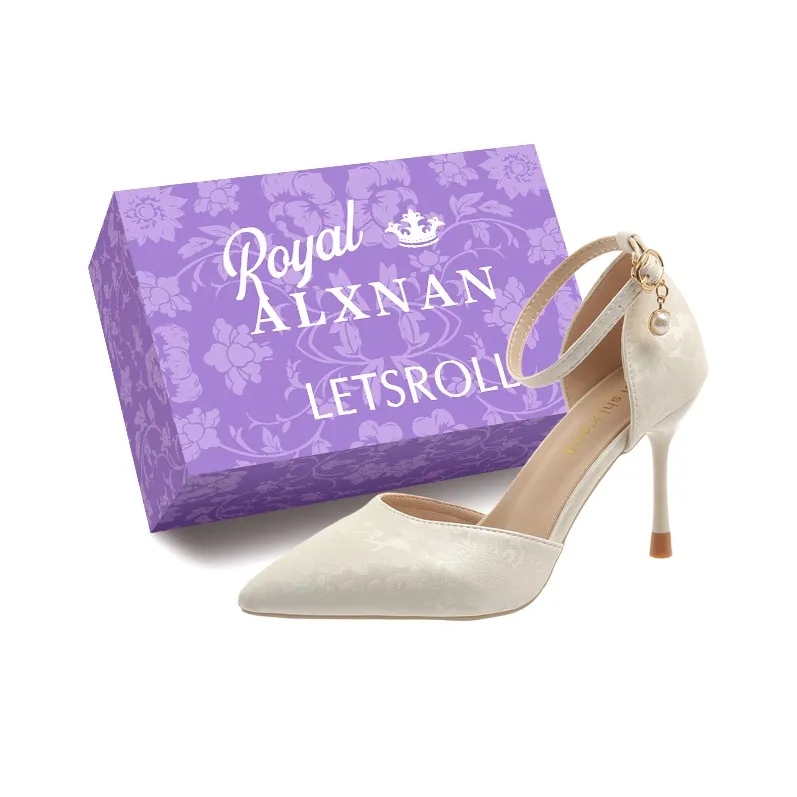 Alxnan Slim Heel High Heels Women's-0