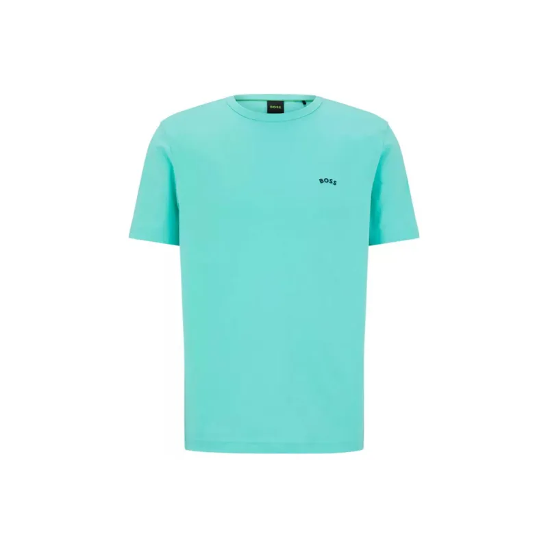 HUGO BOSS SS23 T Shirt Men's Blue Green-0