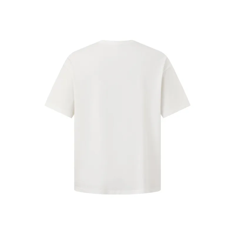 CHINISM T Shirts Unisex Raw White-1