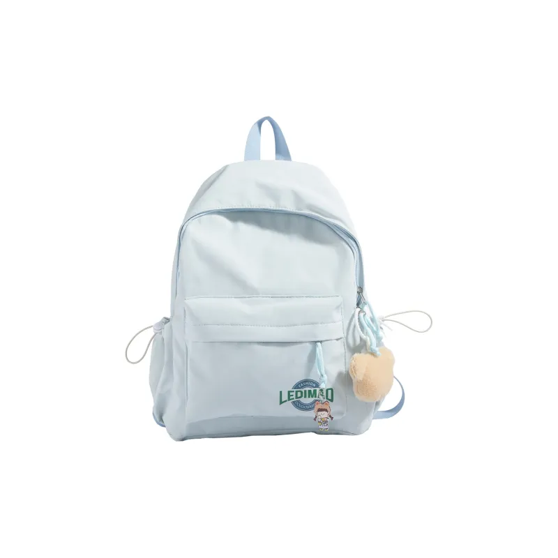 WICKBUEN Nylon Fabric Backpack Unisex Multicolor-22