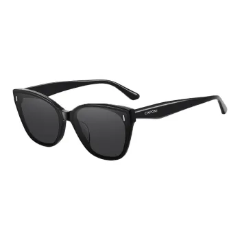 CAPONI Plate Frame Cat Eye Sunglasses Unisex