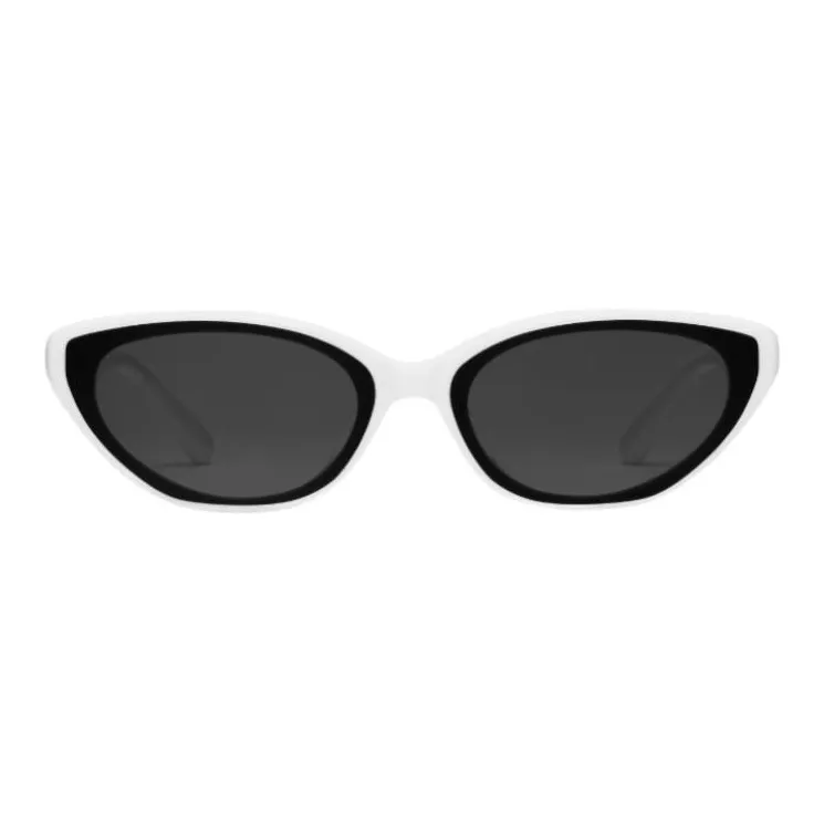 MUJOSH Plate Frame Cat Eye Sunglasses Unisex Multicolor-9
