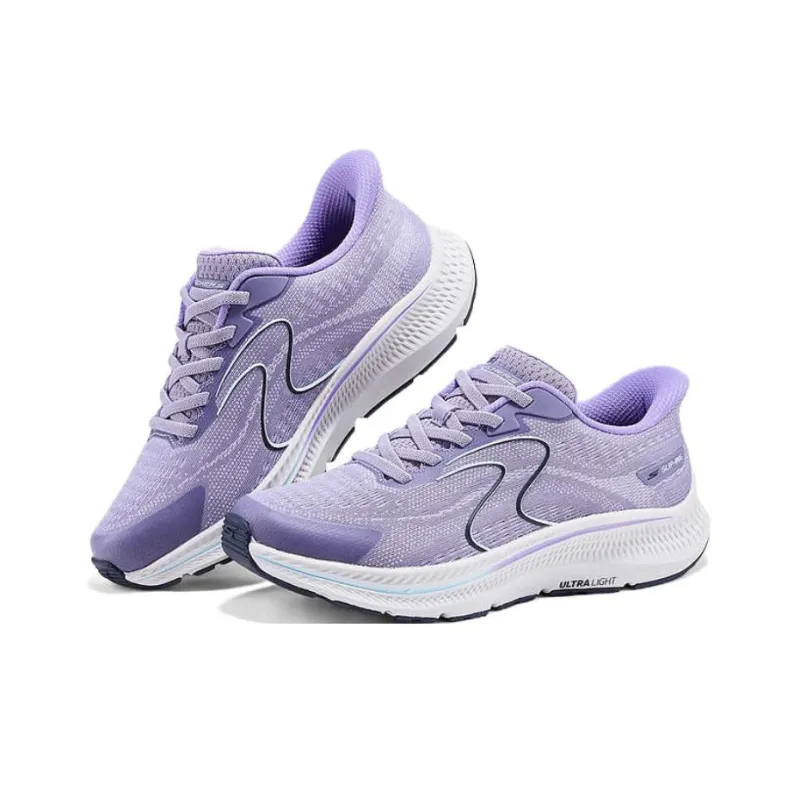 Skechers Women's GO Series Anti Slip Wear Resistant Low Top Running Shoes Women's Lavender-2