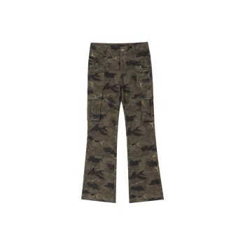 FORNINES Casual Pants Unisex Camouflage