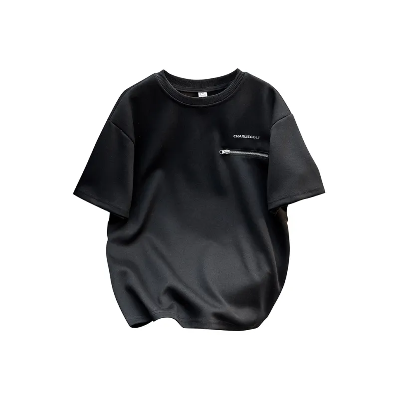 CHARLIE GOLF T Shirts Unisex Black-0