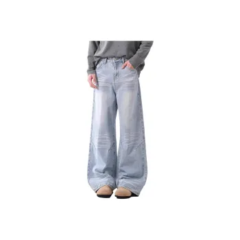 Lizisw Jeans Women's Light Blue