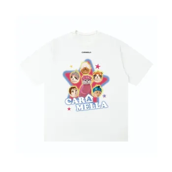 Caramella Drop Shoulder Sleeve T Shirt Women's