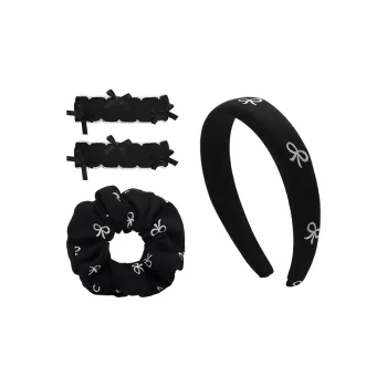 ROYALSASA Cotton Linen Acrylic Headband Headbands Women's