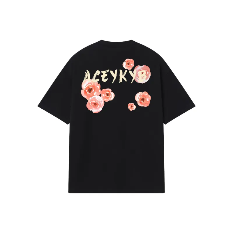 YK&YB T Shirts Unisex Black-1