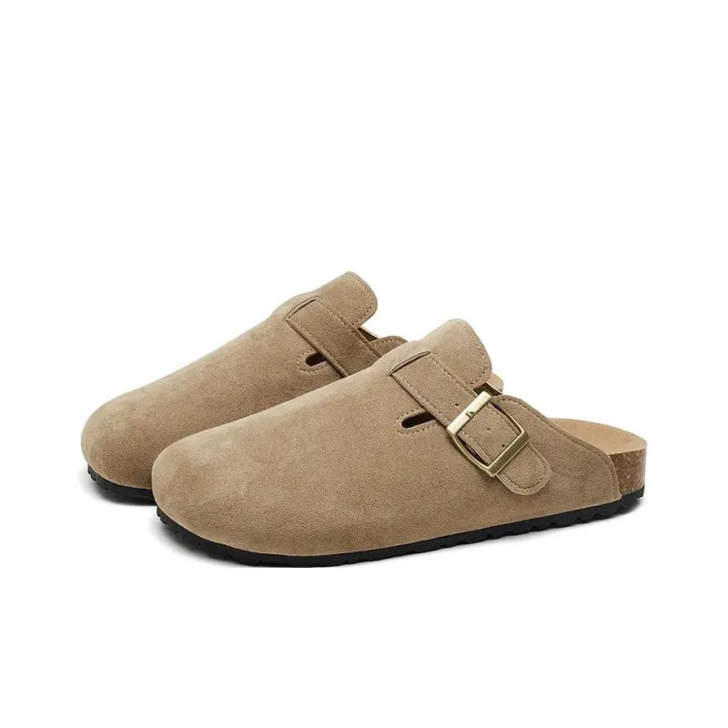 SHUXIAOBEI Abrasion Resistant Slip Resistant Closed Toe Slippers Unisex-1