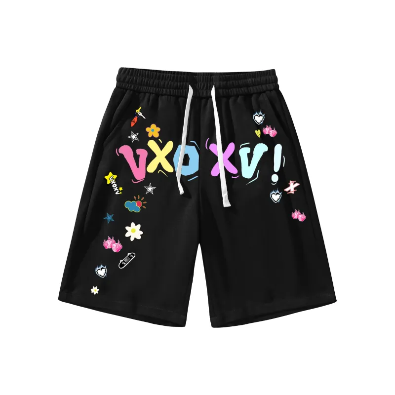 VXOXV Casual Shorts Unisex-0