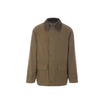 Burberry Long Sleeved Press Stud Jacket
