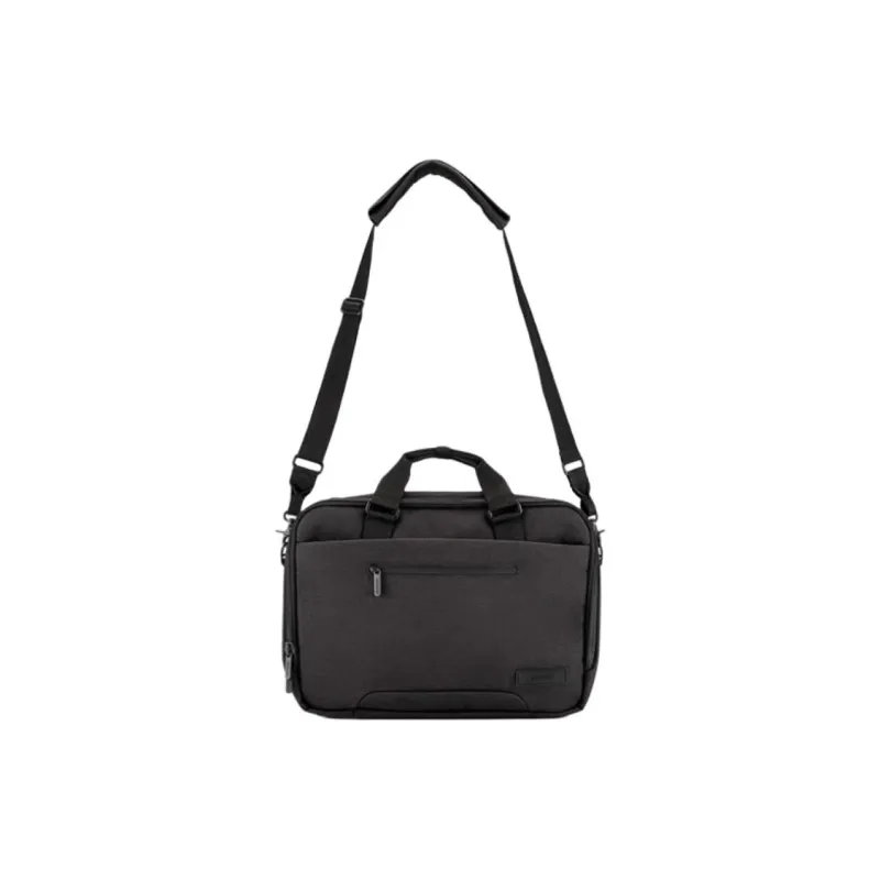 CRUMPLER Oxford Portable One Shoulder Briefcase Laptop Bag Medium Size Men's Light Gray/Black-2
