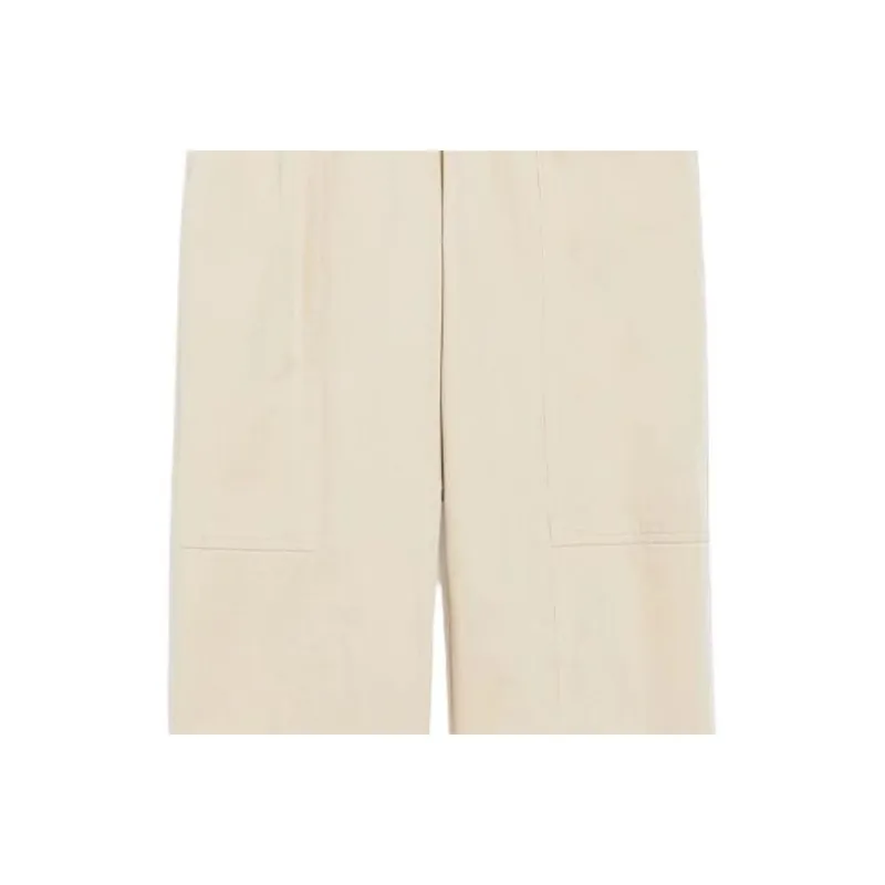 WEEKEND MaxMara SS25 Casual Pants Women's White-4