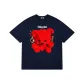 Navy Blue (Red)