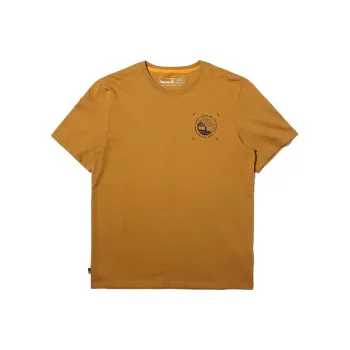Timberland T Shirts Men Wheat