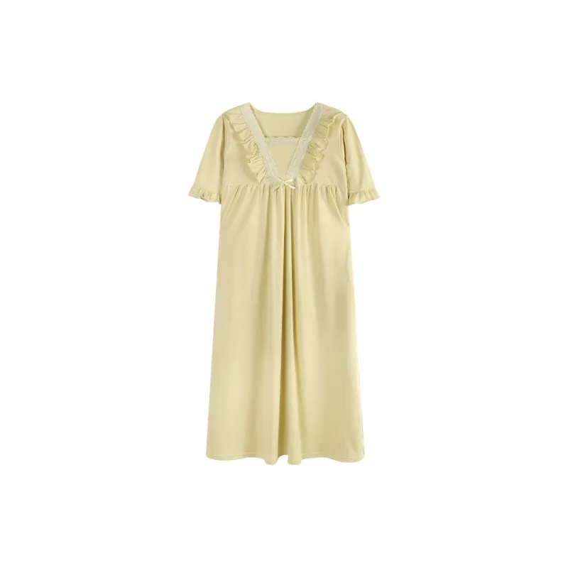 Cotton Shopping Nightgown Women's-0