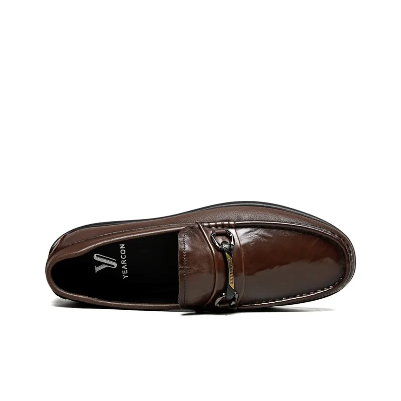 YEARCON Gommino Loafers Men Brown-6