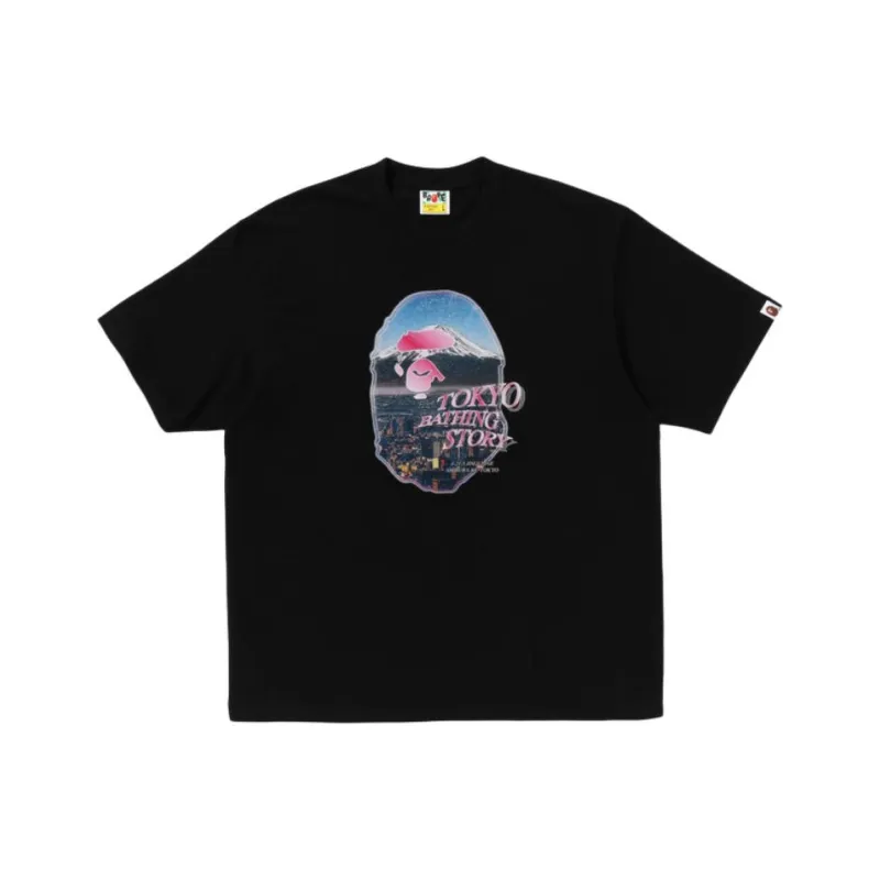 Bape Cityscape Ape Head Relaxed Fit Tee-2