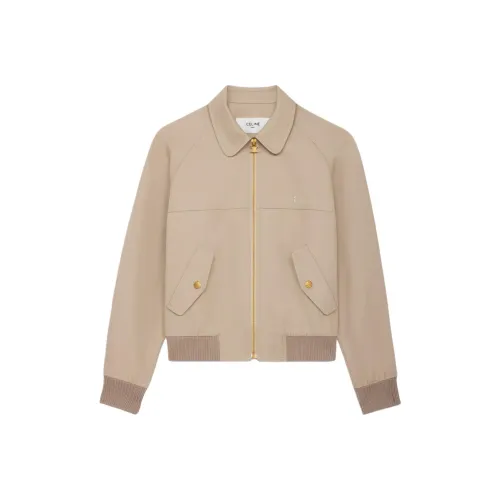 CELINE Jackets & Coats Women's Beige