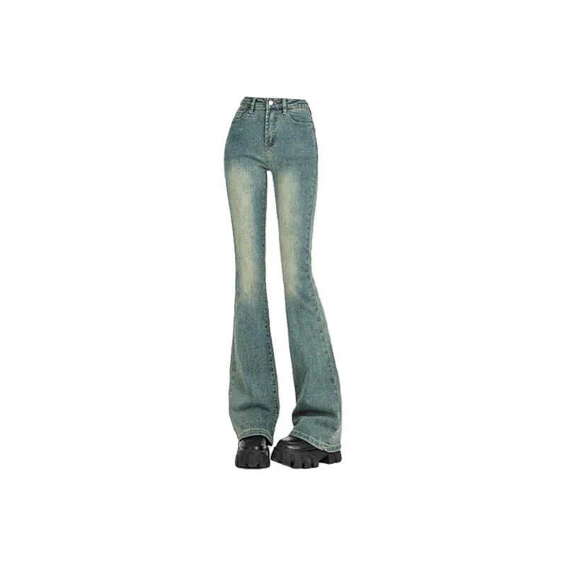 Ordifen YL Denim Bootcut Pants Women's-0