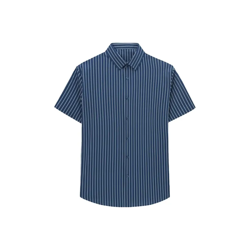 ARTSDON Shirts Men Navy Blue-0