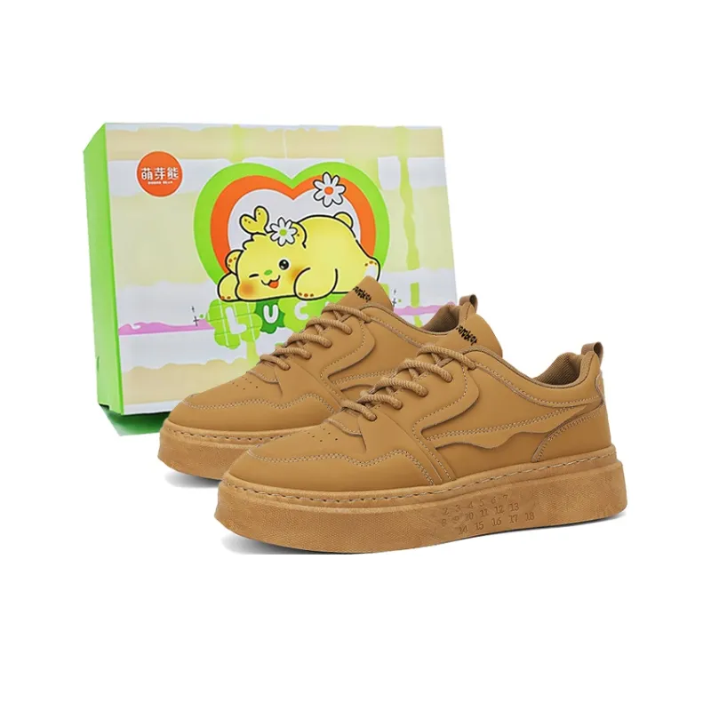 Budding Bear Low Top Skateboard Shoes Men's-5