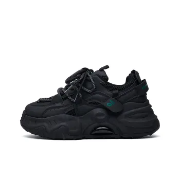 Kalinsd 1971 Slip Resistant, Abrasion Resistant, Breathable, And Balanced Low Top Chunky Sneakers Women's