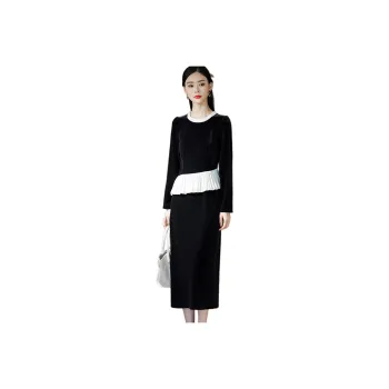 Hang Yi Court Long Sleeved Dress Women's