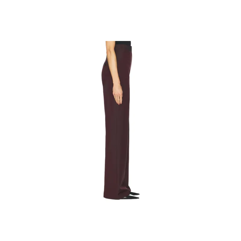 Alexander McQueen Casual Pants Women's Dark Burgundy-2