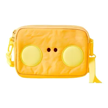 LINE FRIENDS BT21 Nylon Portable Crossbody Bag Shoulder Bag Unisex Yellow