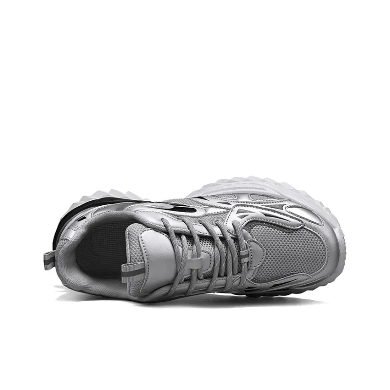 SUPEREDGE Anti Slip Wear Resistant Low Top Chunky Sneakers Men's-13