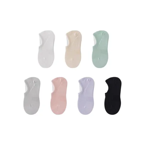 Thirteen day Season No Show Socks Women's 7 Pack