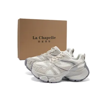 La Chapelle Abrasion Resistant Low Top Chunky Sneakers Women's Khaki