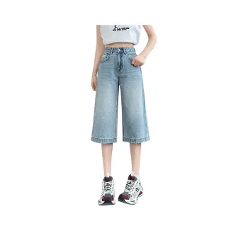 SITOL Denim Shorts Women's Blue