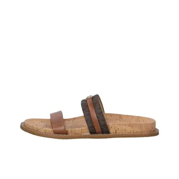 MICHAEL KORS Slip Resistant Slide Slippers Women's Brown