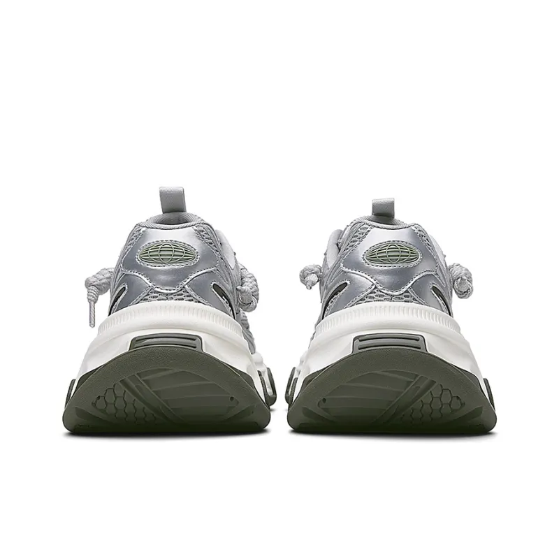 China Aerospace Breathable Lightweight Height Increasing Low Top Chunky Sneakers Men's-5