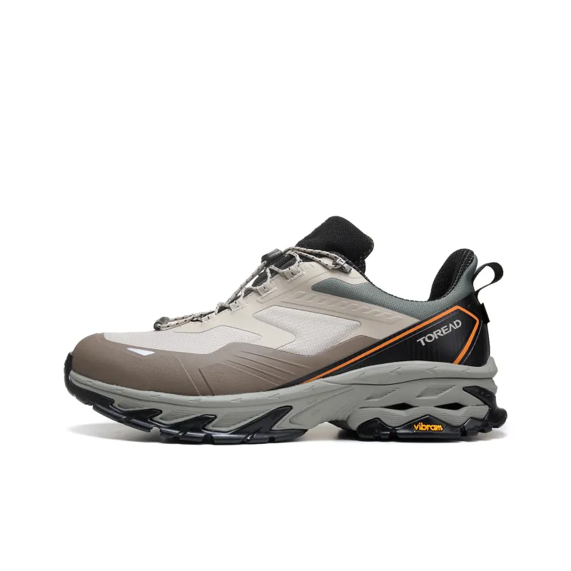 TOREAD Slip Resistant Waterproof Low Top Hiking Shoes Men's-7