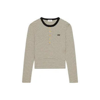 CELINE T Shirts Women's Cream