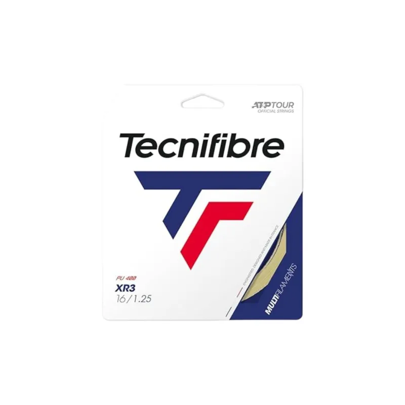TECNIFIBRE Tennis Racket Strings Nylon, Polyurethane Training Unisex 12m White-0