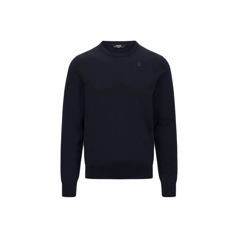 K WAY Sweater Men's Marine Blue-0